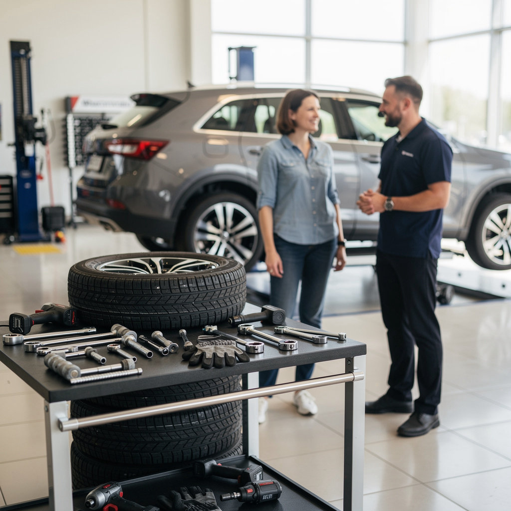 SANTA BARBARA TIRE & SERVICE CENTER II professional technicians providing expert tire and automotive services in Santa Barbara