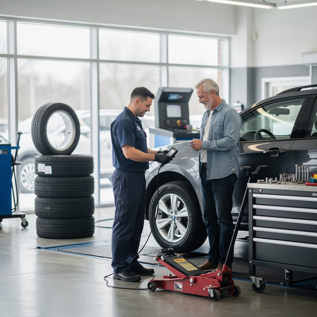 SANTA BARBARA TIRE & SERVICE CENTER II professional automotive service team providing expert tire and repair services